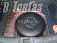 ГБО на Nissan Tiida - Тороидальный баллон объемом 53 литра