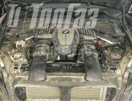 ГБО на BMW X5 - Подкапотная компановка