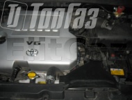 ГБО на Toyota Highlander - Подкопотная компановка