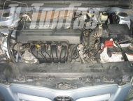 ГБО на Toyota Corolla - Подкапотная компановка