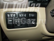 ГБО на Toyota Land Cruiser - Кнопка переключения газ/бензин