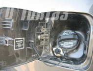 ГБО на Kia cerato - Газовое заправочное устройство в лючок бензозаправочной горловины