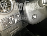 ГБО на Opel Antara - Кнопка переключения газ/бензин