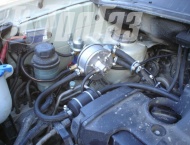 ГБО на Hyundai Tucson - Размещение газового редуктора