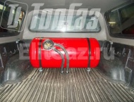 ГБО на Toyota Hilux Surf - Цилиндрический баллон объемом 200 литров
