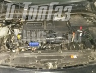 ГБО на Mazda 3 - Подкапотная компановка