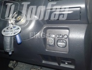 ГБО на Toyota Harrier - Кнопка переключения газ/бензин