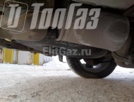ГБО на Toyota Highlander - Тороидальный баллон объемом 74 литра