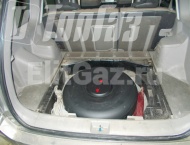ГБО на Nissan X-Trail - Тороидальный баллон объемом 65 литров