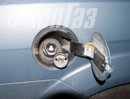 ГБО на Ford Focus  - Заправочное устройство под лючком бензозаправочной горловины