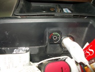 ГБО на Dodge RAM - Кнопка переключения газ/бензин