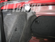 ГБО на Mazda 3 - Заправочное устройство под крышкой багажника