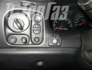 ГБО на Chevrolet Trailblazer - Кнопка переключения газ/бензин