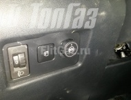 ГБО на Citroen C4 - Кнопка переключения газ/бензин