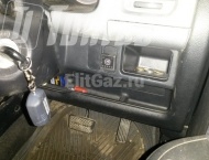 ГБО на Honda Mobilio - Кнопка переключения газ/бензин